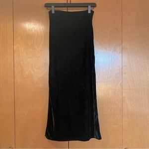 ✨NWOT✨ dELiA*s High Rise Side Slit Velvet Midi Skirt
